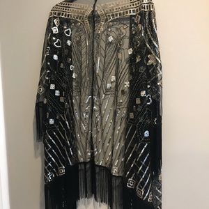 Sequin Kimono